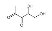 2,3-Pentanedione, 4,5-dihydroxy- (9CI) Structure