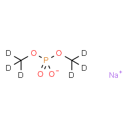 磷酸二甲酯-d6(主)钠盐结构式