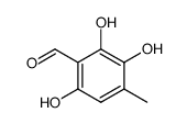 trihydroxy-2,3,6-methyl-4-benzaldehyde结构式