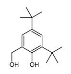 2,4-ditert-butyl-6-(hydroxymethyl)phenol结构式