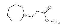 1H-Azepine-1-propanoicacid, hexahydro-, methyl ester Structure