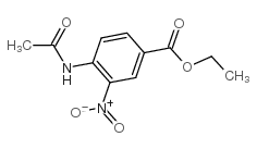 ethyl 4-acetamido-3-nitrobenzoate structure