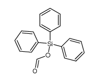 formic acid triphenylsilanyl ester结构式