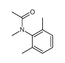 N-(2,6-dimethylphenyl)-N-methyl-acetamide结构式