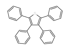 Tetraphenylthiophene structure