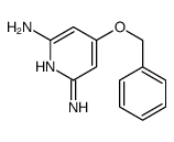 4-phenylmethoxypyridine-2,6-diamine Structure