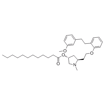 二芳基烷衍生物1结构式