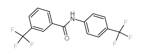 N-[4-(三氟甲基)苯基]-3-(三氟甲基)-苯甲酰胺结构式