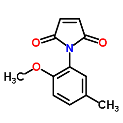 1-(2-Methoxy-5-methylphenyl)-1H-pyrrole-2,5-dione structure
