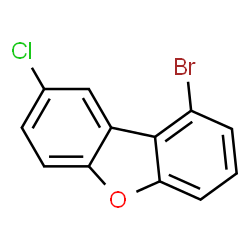 1-Bromo-8-chlorodibenzo[b,d]furan Structure