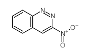 Cinnoline, 3-nitro- Structure