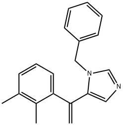 1-Benzyl-5-(1-(2,3-dimethylphenyl)vinyl)-1H-imidazole Structure