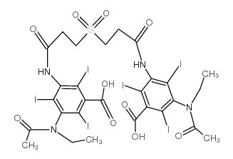 碘磺拉胺结构式