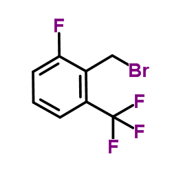 2-氟-6-(三氟甲基)溴苄结构式