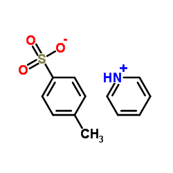 4-甲基苯磺酸吡啶鎓结构式