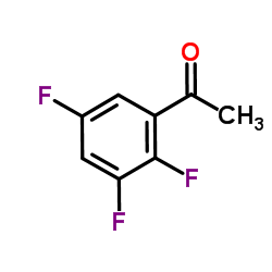 2',3',5'-三氟苯乙酮结构式