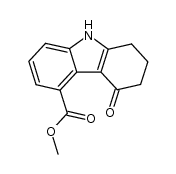 methyl 4-oxo-2,3,4,9-tetrahydro-1H-carbazole-5-carboxylate Structure