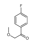 1-(4-氟苯基)-2-甲氧基乙-1-酮结构式