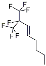 1,1,1,2-四氟-2-(三氟甲基)-3-辛烯结构式