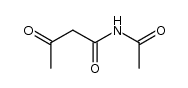 N-ACETYL-3-OXOBUTANAMIDE结构式