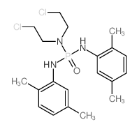 Phosphoric triamide,N,N-bis(2-chloroethyl)-N',N''-di-2,5-xylyl- (8CI)结构式