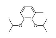 1,2-diisopropoxy-3-methylbenzene Structure