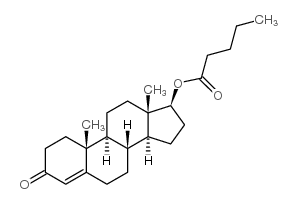 Testosterone 17-Valerate Structure