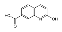2-氧代-1,2-二氢喹啉-7-羧酸结构式