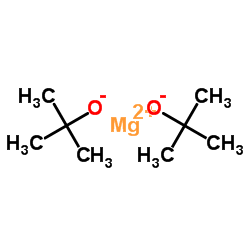 Magnesium bis(2-methyl-2-propanolate) structure