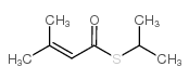 3-甲基-2-硫代丁酸-S-(1-甲基乙基)酯结构式