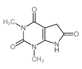 2,4-dimethyl-2,4,9-triazabicyclo[4.3.0]non-10-ene-3,5,8-trione结构式
