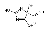 4-Imidazolidinecarboxamide,4-hydroxy-2,5-dioxo-(9CI)结构式