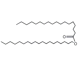 Octadecanoic acid, nonadecyl ester Structure