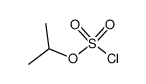 chlorosulfuric acid isopropyl ester Structure