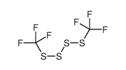 trifluoro-(trifluoromethyltetrasulfanyl)methane Structure