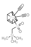 carbon monoxide,cyclopenta-1,3-diene,iron(6+),trimethyl(sulfinatomethyl)silane Structure