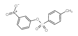 对甲苯磺酸-3-硝基苯酯结构式