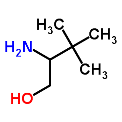 2-氨基-3,3-二甲基丁烷-1-醇结构式