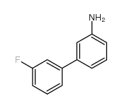 3'-氟联苯-3-基胺结构式