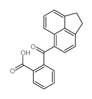 Benzoicacid, 2-[(1,2-dihydro-5-acenaphthylenyl)carbonyl]-结构式