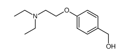 [4-{2-(diethylamino)ethoxy}phenyl]methanol Structure