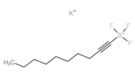 potassium,dec-1-ynyl(trifluoro)boranuide Structure
