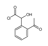 (R)-2-氯-2-氧代-1-苯乙基乙酸酯结构式