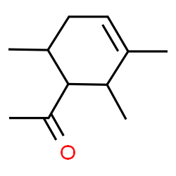Ethanone, 1-(2,3,6-trimethyl-3-cyclohexen-1-yl)- (9CI)结构式