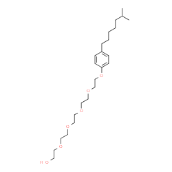 14-(p-isooctylphenoxy)-3,6,9,12-tetraoxatetradecan-1-ol结构式
