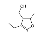 (3-Ethyl-5-methyl-1,2-oxazol-4-yl)methanol结构式