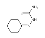 (cyclohexylideneamino)thiourea结构式