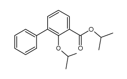 isopropyl 2-isopropoxy-[1,1'-biphenyl]-3-carboxylate Structure