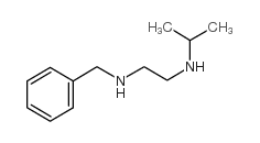 N1-苄基-n2-异丙基-1,2-乙二胺结构式