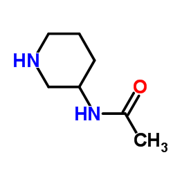 N-(3-Piperidinyl)acetamide Structure
